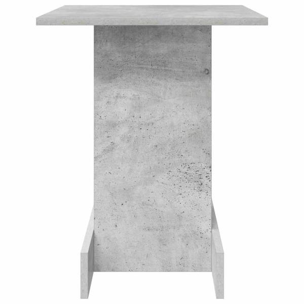 ARDEBO.de - Beistelltisch Beton Grau 44,5 x 45 x 55 cm Holzwerkstoff