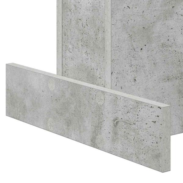 Beistelltisch Beton Grau 44,5 x 45 x 55 cm Holzwerkstoff