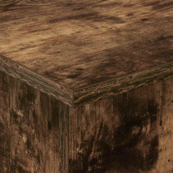 Beistelltisch Geräucherte Eiche 44,5 x 45 x 55 cm Holzwerkstoff