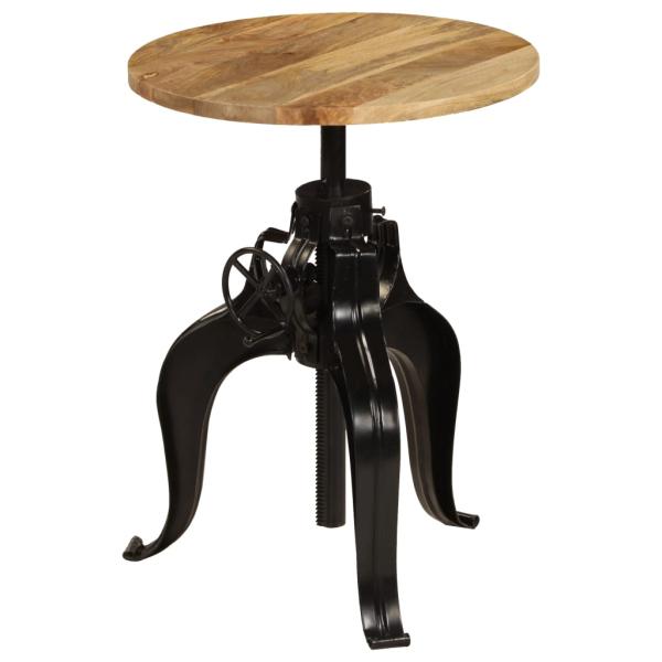 Bartisch Massivholz Mango 60×(76-110) cm