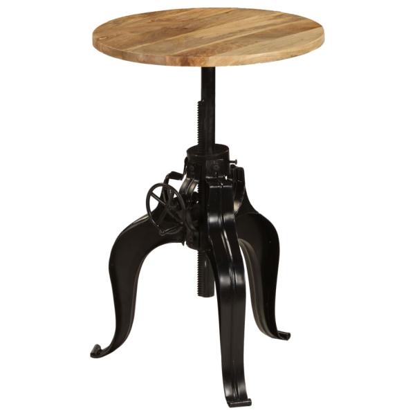 Bartisch Massivholz Mango 60×(76-110) cm