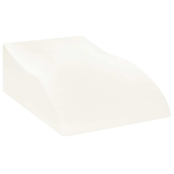 Beinkissen Grau 68 x 40 x 18 cm