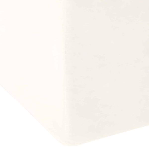 Beinkissen Weiß 68 x 40 x 18 cm