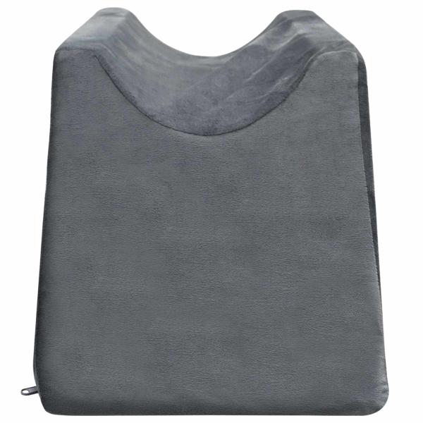 Bein Kissen Uni Grau