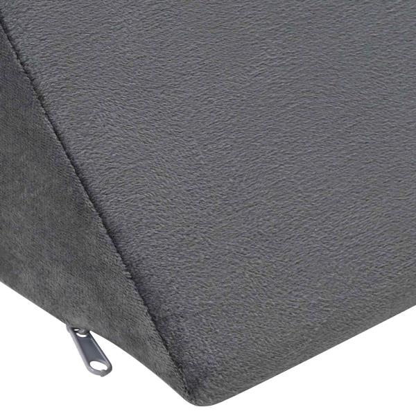 Bein Kissen Uni Grau