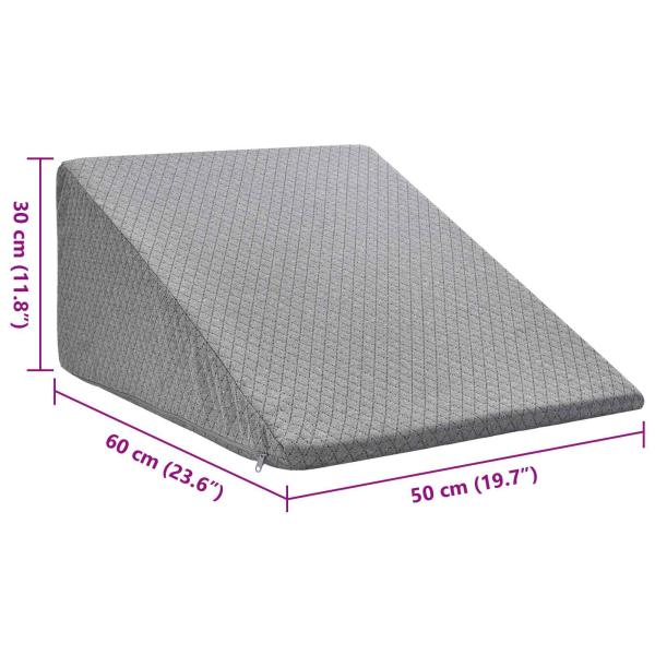 Beinkissen Uni Grau