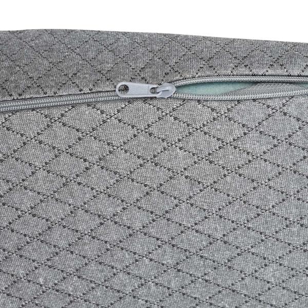 Keil Kopfkissen Uni Grau