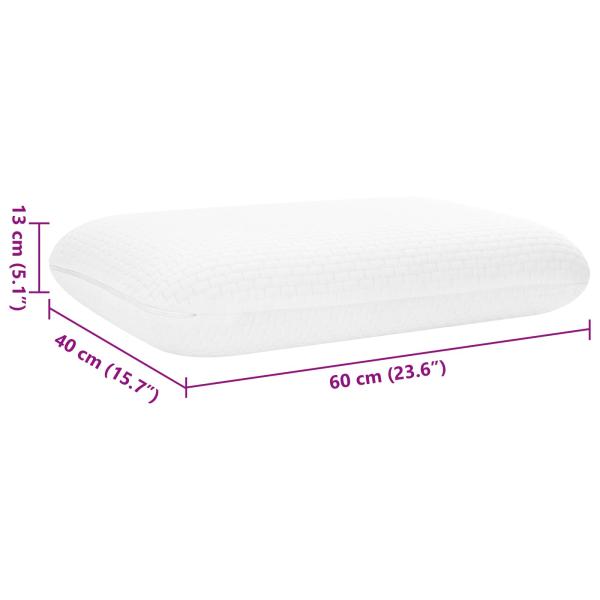 Schlafkissen Uni 60 x 40 x 13 cm