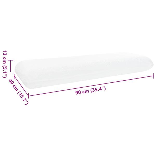 Schlafkissen Uni 70 x 36 x 13 cm