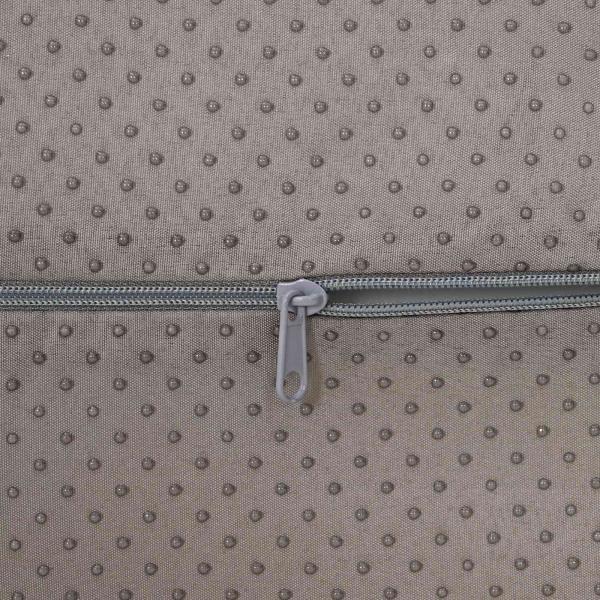 Fußstützenkissen Uni Grau