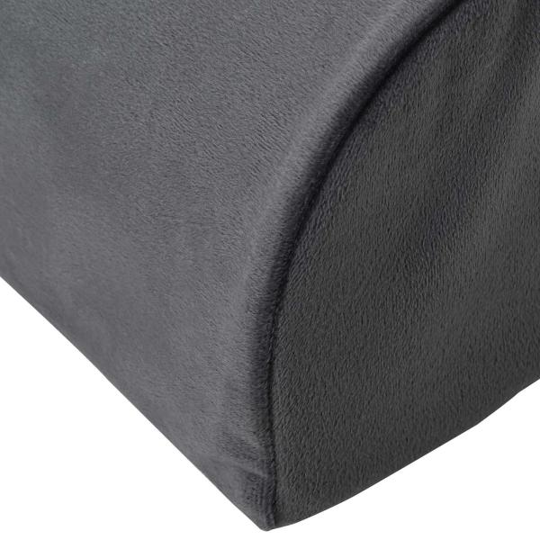 Fußstützenkissen Uni Grau