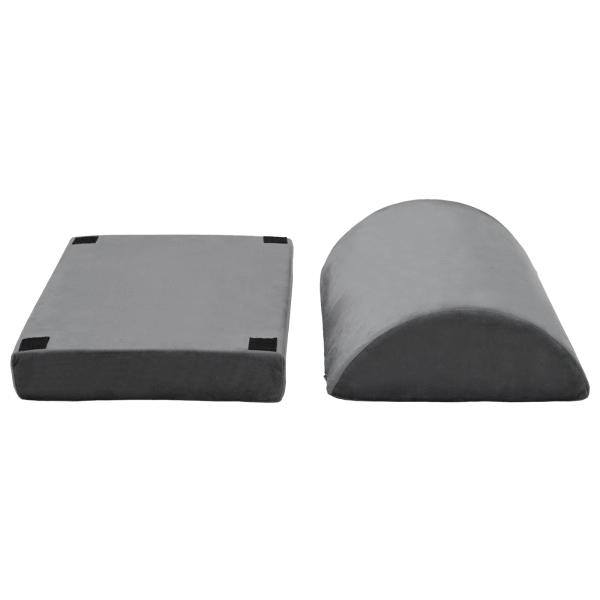 Fußstützenkissen Uni Grau