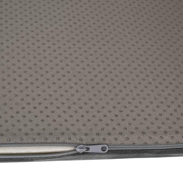 Fußstützenkissen Uni Grau