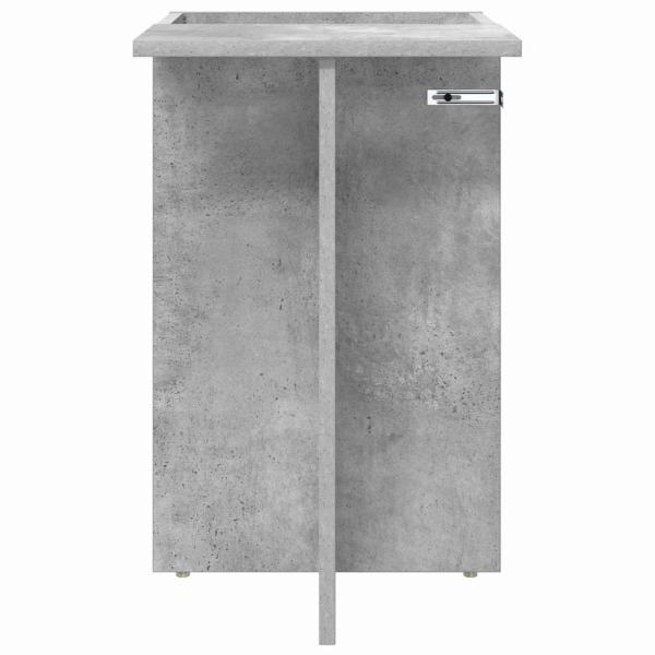 Beistelltisch Beton Grau 35 x 40 x 55 cm Holzwerkstoff