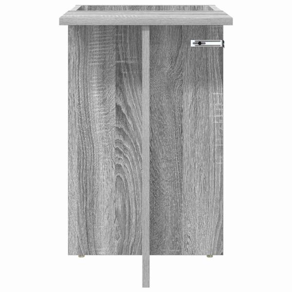 Beistelltisch Graues Sonoma 35 x 40 x 55 cm Holzwerkstoff