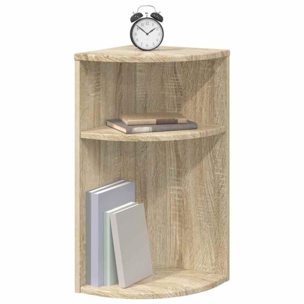 Beistelltisch Sonoma-Eiche 29,6 x 29,6 x 60 cm Holzwerkstoff