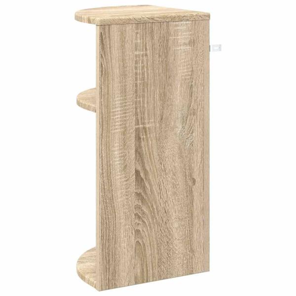 Beistelltisch Sonoma-Eiche 29,6 x 29,6 x 60 cm Holzwerkstoff