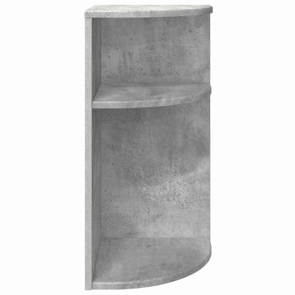 Beistelltisch Beton Grau 29,6 x 29,6 x 60 cm Holzwerkstoff