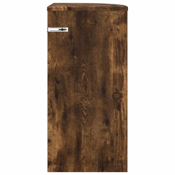 Beistelltisch Geräucherte Eiche 29,6 x 29,6 x 60 cm