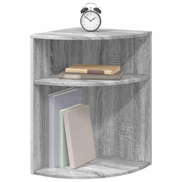 Beistelltisch Graues Sonoma 39,7 x 39,7 x 60 cm Holzwerkstoff