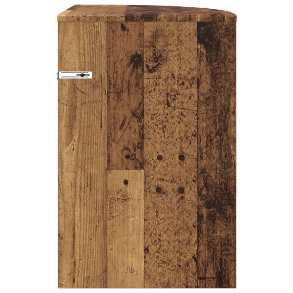 Beistelltisch Altholz 39,7 x 39,7 x 60 cm Holzwerkstoff