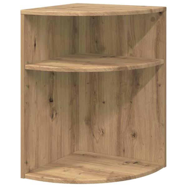 Beistelltisch Artisan-Eiche 39,7 x 39,7 x 60 cm Holzwerkstoff