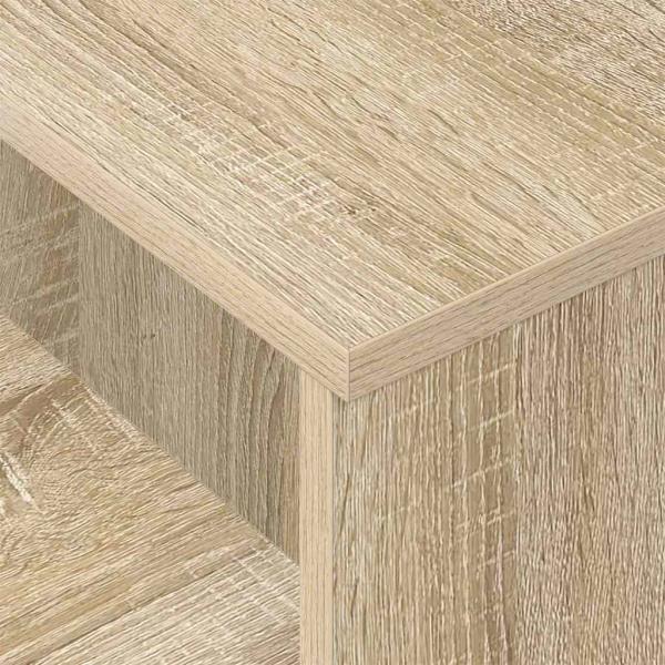 Konsolentisch Sonoma-Eiche 80 x 50 x 225 cm Holzwerkstoff