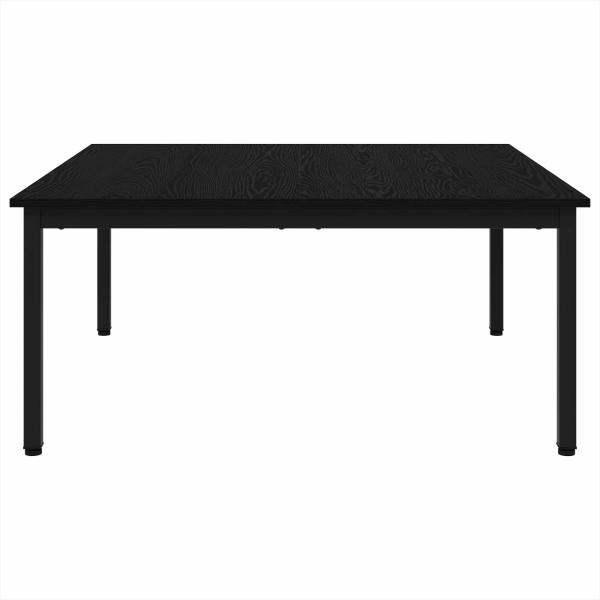 Couchtisch Schwarz Eichen-Optik 100 x 100 x 45 cm Holzwerkstoff