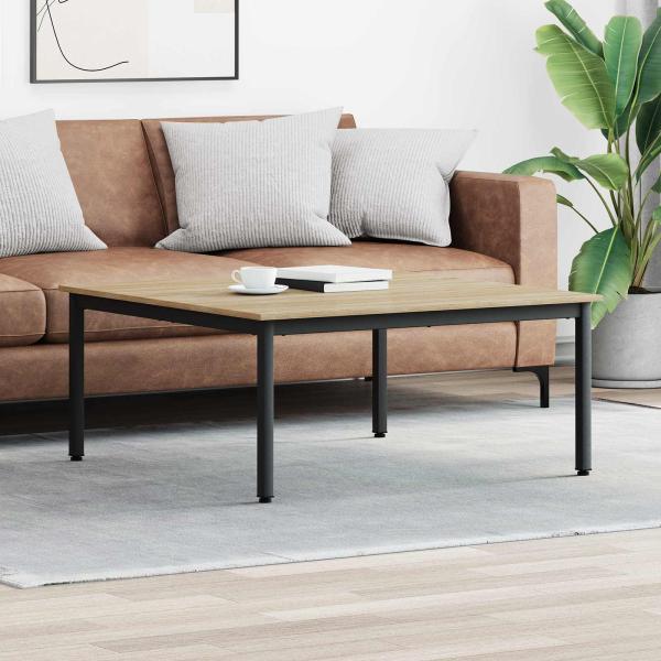 ARDEBO.de - Couchtisch Sonoma 100 x 100 x 45 cm Holzwerkstoff