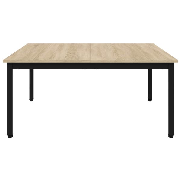 Couchtisch Sonoma 100 x 100 x 45 cm Holzwerkstoff