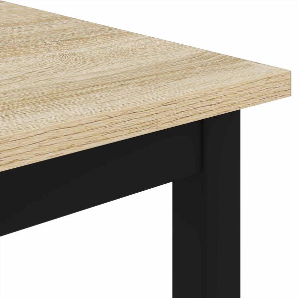Couchtisch Sonoma 100 x 100 x 45 cm Holzwerkstoff