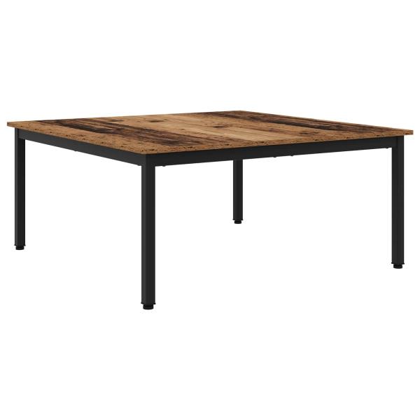 Couchtisch Altholz 100 x 100 x 45 cm Holzwerkstoff