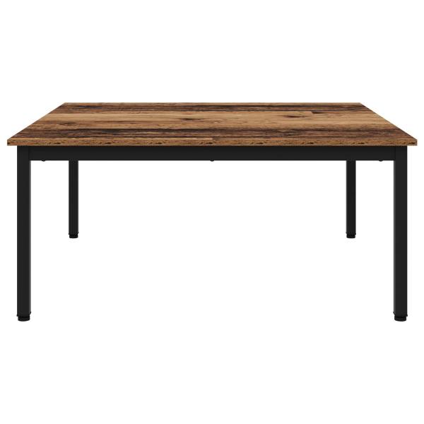 Couchtisch Altholz 100 x 100 x 45 cm Holzwerkstoff