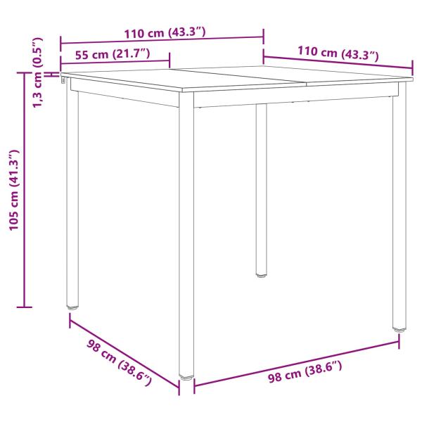 Esstische Holzwerkstoff
