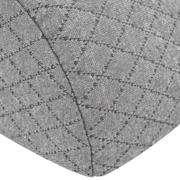 Beinkissen Geometrisch Grau