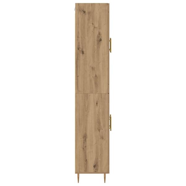 Highboard 2 pcs Artisan-Eiche 69,5 x 34 x 180 cm Holzwerkstoff