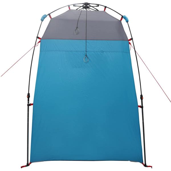 Duschzelt mit Speicher Blau 160 x 160 x 227 cm Stahl