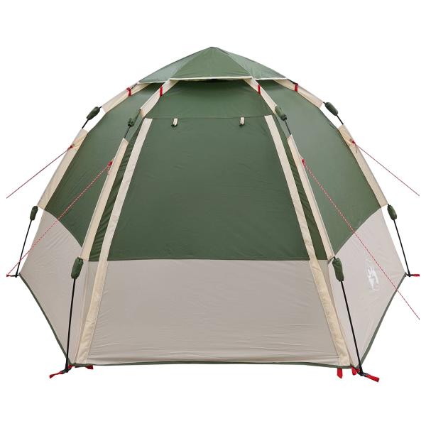 Sofort Zelt mit Speicher Grün 280 x 280 x 160 cm Stahl