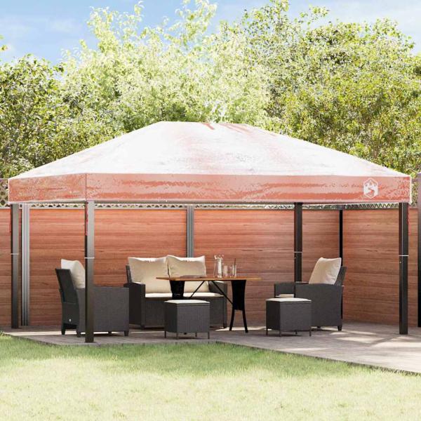 ARDEBO.de - Ersatzbezug für Pavillon Transparent 400 x 300 x 32 cm PVC