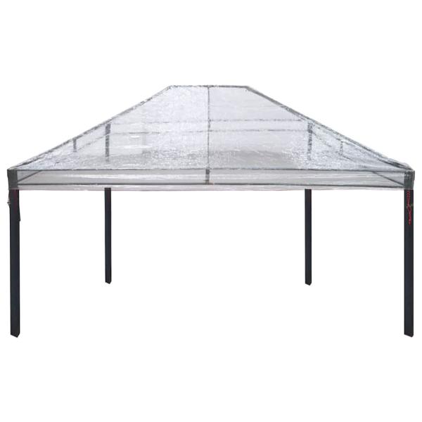 Ersatzbezug für Pavillon Transparent 400 x 300 x 32 cm PVC