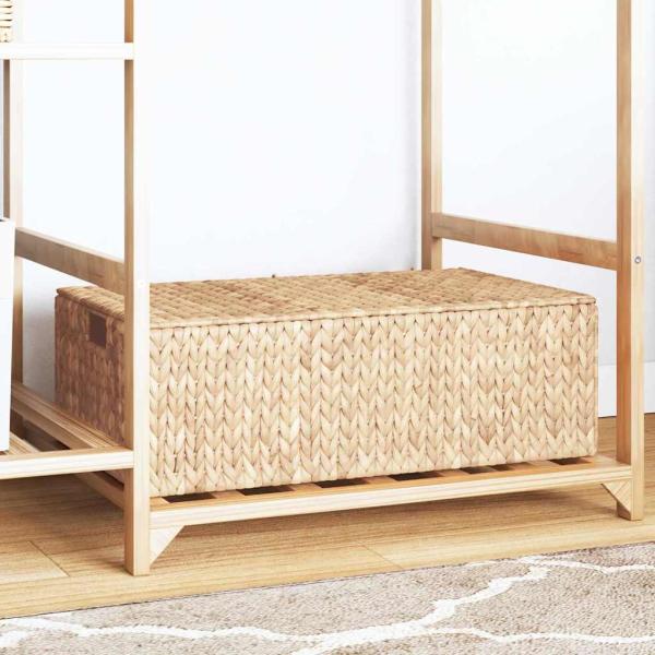 ARDEBO.de - Aufbewahrungsbox Braun 60 x 38 x 20 cm Wasserhyazinthe