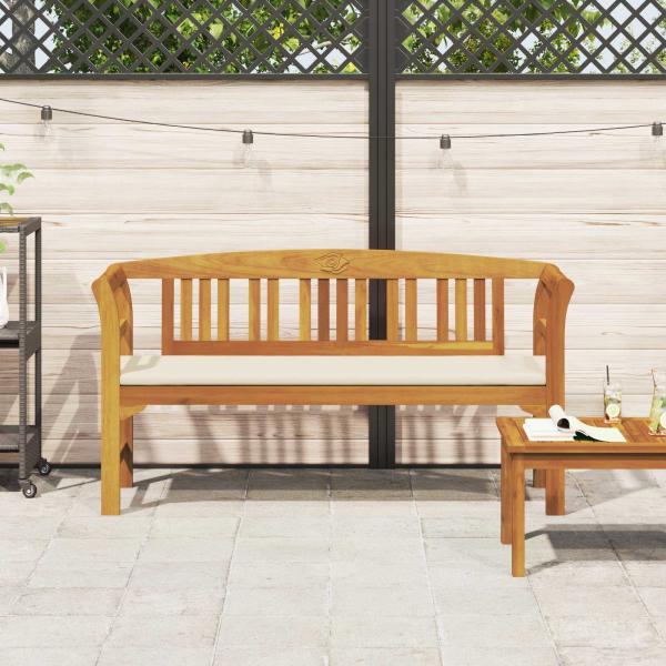 Bank Natürlicher Ölfinish 157 x 46 x 82,5 cm Massivholz Akazie