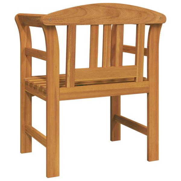 Bank Natürlicher Ölfinish 68,5 x 46 x 82,5 cm Massivholz Akazie