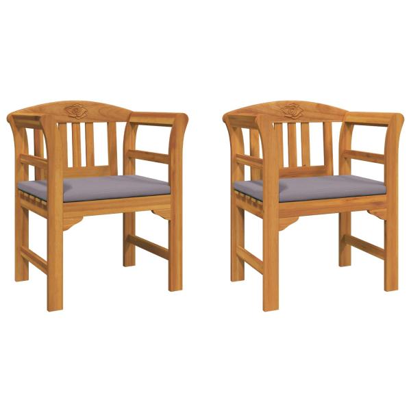 Bank Natürlicher Ölfinish 68,5 x 46 x 82,5 cm Massivholz Akazie