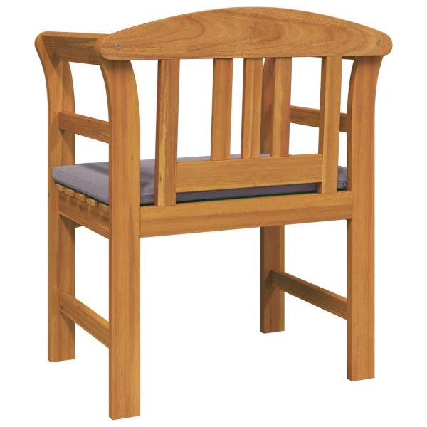 Bank Natürlicher Ölfinish 68,5 x 46 x 82,5 cm Massivholz Akazie