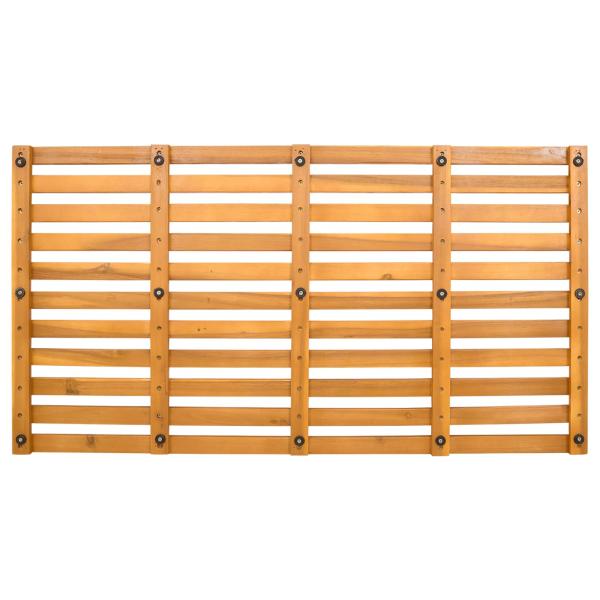 Badematte Uni Braun 100 x 53 cm Holz