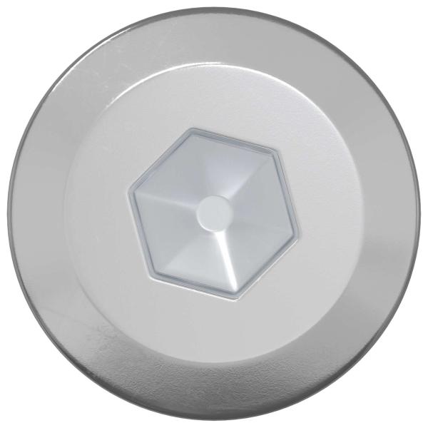 Holzschrauben 1900 pcs Silber Stahl