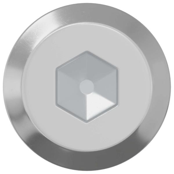 Schraube 1800 pcs Silber M6 x 50 mm Stahl