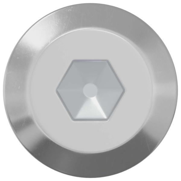 Schraube 1600 pcs Silber M6 x 60 mm Stahl