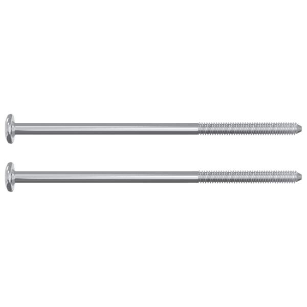 Schraube 800 pcs Silber M6 x 120 mm Stahl